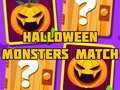 Juego Halloween Monsters Match