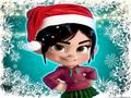 Juego Vanellope Von Schweetz Christmas Dress Up