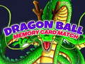 Juego Dragon Ball memory card match