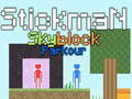 Juego Stickman Skyblock Parkour