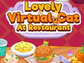 Juego Lovely Virtual Cat At Restaurant