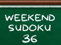 Juego Weekend Sudoku 36