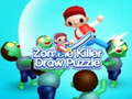 Juego Zombie Killer Draw Puzzle 