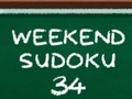 Juego Weekend Sudoku 34