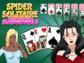 Juego Spider Solitaire Manga Girls