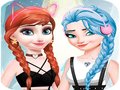 Juego Elsa and Anna Dress Up Makeup 