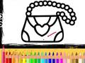 Juego Girls Bag Coloring Book