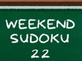 Juego Weekend Sudoku 22 