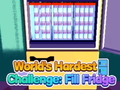 Juego World's Hardest Challenge: Fill Fridge