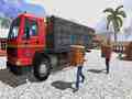 Juego Asian offroad cargo truck driver