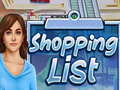 Juego Shopping List 