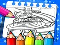 Juego Captain America Coloring Book 