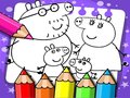 Juego Peppa Pig Coloring Book