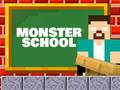 Juego Monster School: Roller Coaster & Parkour