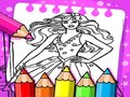 Juego Barbie Coloring Book 