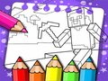 Juego Minecraft Coloring Book