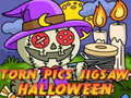 Juego Torn Pics Jigsaw Halloween