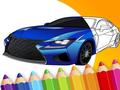 Juego Japanese Luxury Cars Coloring Book 