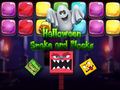 Juego Halloween Snake and Blocks