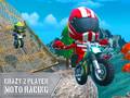 Juego Crazy 2 Player Moto Racing