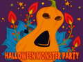 Juego Halloween Monster Party Jigsaw