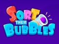 Juego Sort Them Bubbles