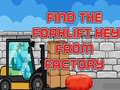 Juego Find The Forklift Key From Factory 