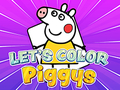 Juego Let's Color Piggys