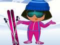 Juego Dora Ski Dress up 