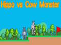 Juego Hippo vs Cow Monster