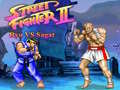 Juego Street Fighter II Ryu vs Sagat