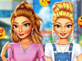 Juego Super Girls Ripped Jeans Outfits