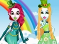 Juego Green Vs Rainbow Fashion Battle