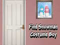 Juego Find Snowman Costume Boy