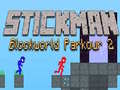 Juego Stickman Blockworld Parkour 2