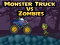 Juego Monster Truck vs Zombies