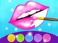 Juego Glitter Lips Coloring Game