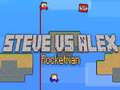 Juego Steve vs Alex Rocketman