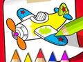 Juego Coloring Book: Cute Plane