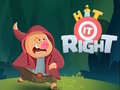 Juego Hit It Right