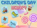 Juego Children's Day Memory