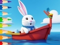 Juego Coloring Book: Sailing Rabbit