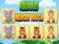 Juego Animals Memory Match