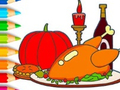 Juego Coloring Book: Thanksgiving Day