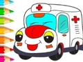 Juego Coloring Book: Ambulance