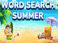 Juego Word Search Summer