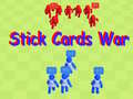 Juego Stick Cards War