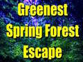 Juego Greenest Spring Forest Escape 