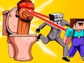 Juego Skibidi Toilet and Nubik Survivors