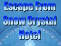 Juego Escape From Snow Crystal Hotel